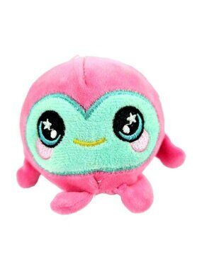 Squeezamals Ollie Owl Plush Ball Squishy Soft Squeeze Bird Stuffed Animal Toy